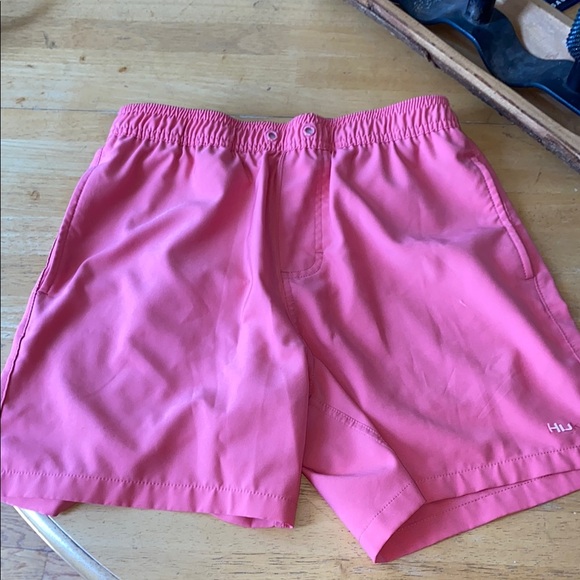 Other - Pink HUK men’s swim Shorts